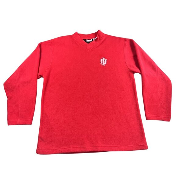 Indiana Hoosiers Sweatshirt Mens Large Pullover Collegiate Pro Edge Big Ten Game - Picture 1 of 9